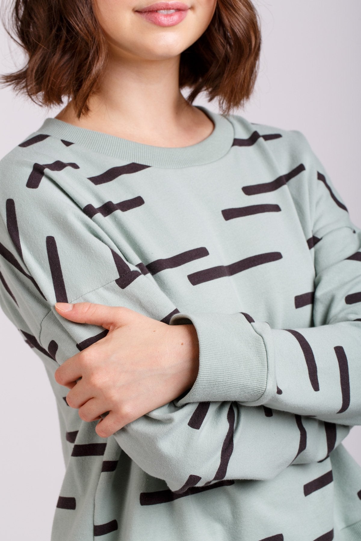 Jarrah sweater by Megan Nielsen