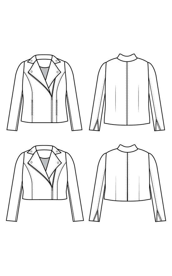 Canton Moto Jacket (sizes 0 - 16)