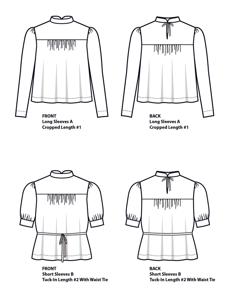 Regalia Blouse (sizes 00 - 20)