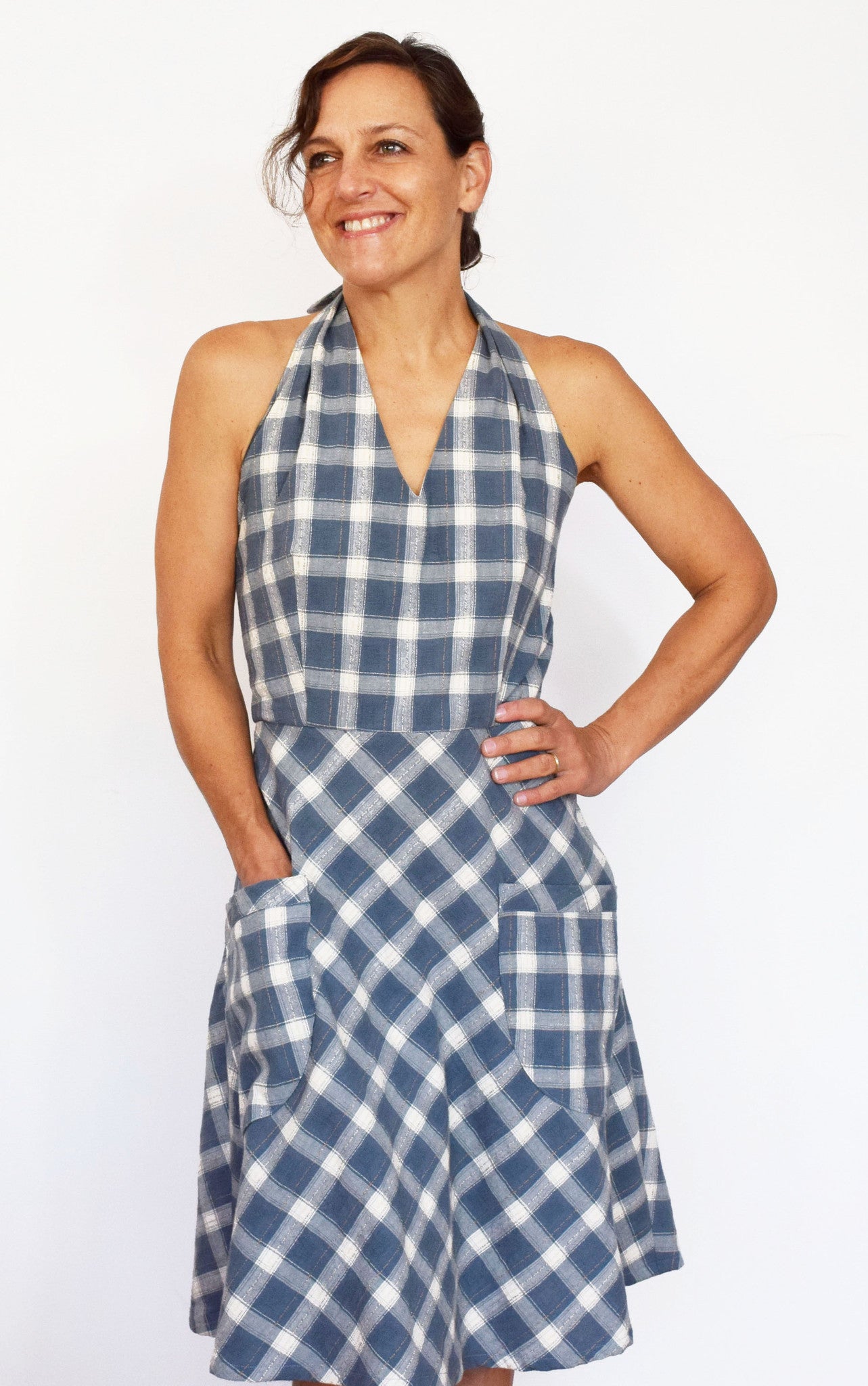 Rose City Halter Dress