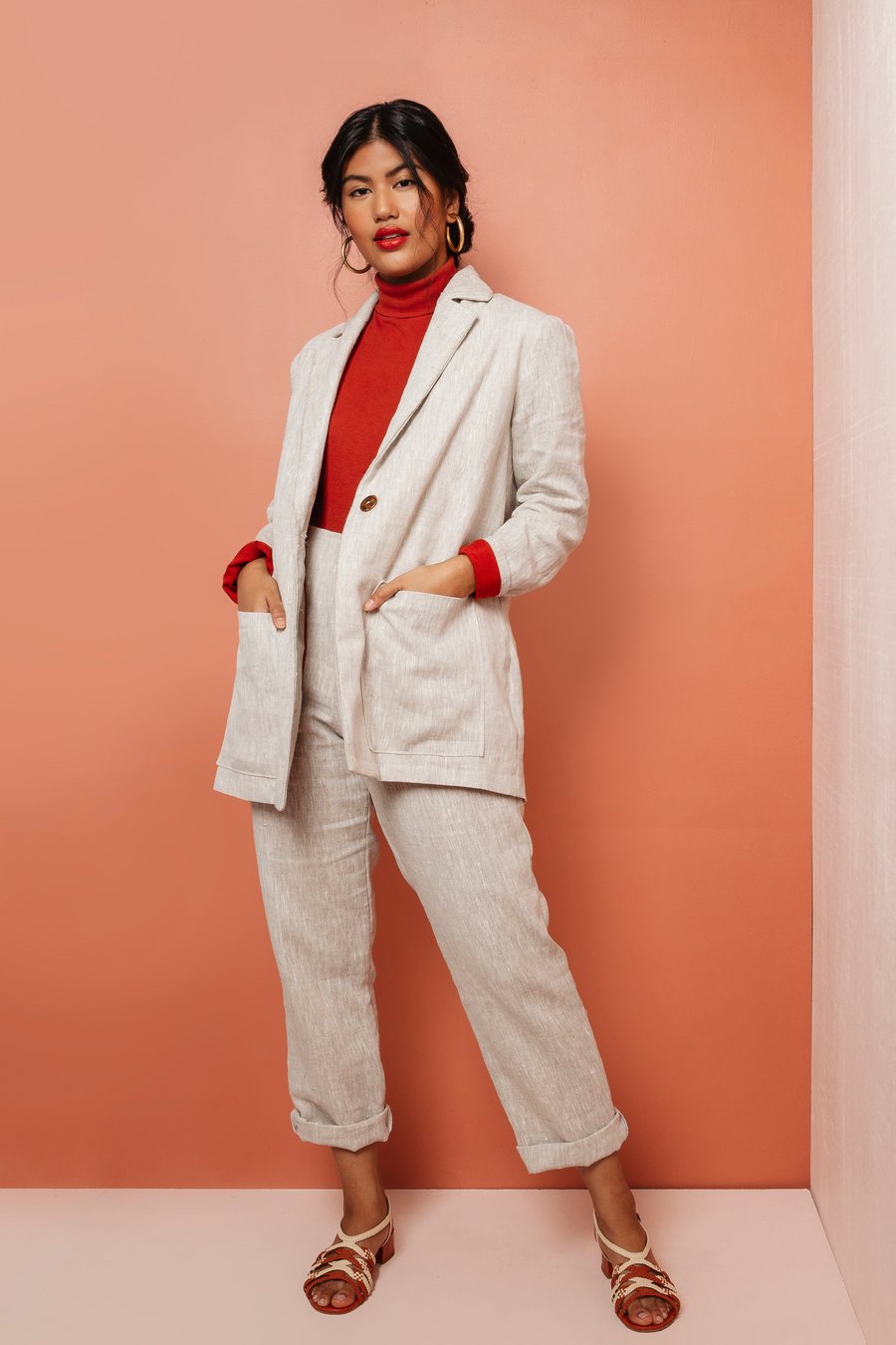 The Heather Blazer