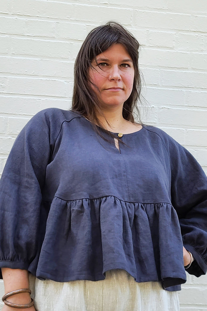 Romey Gathered Dress & Top (sizes 16 - 34)
