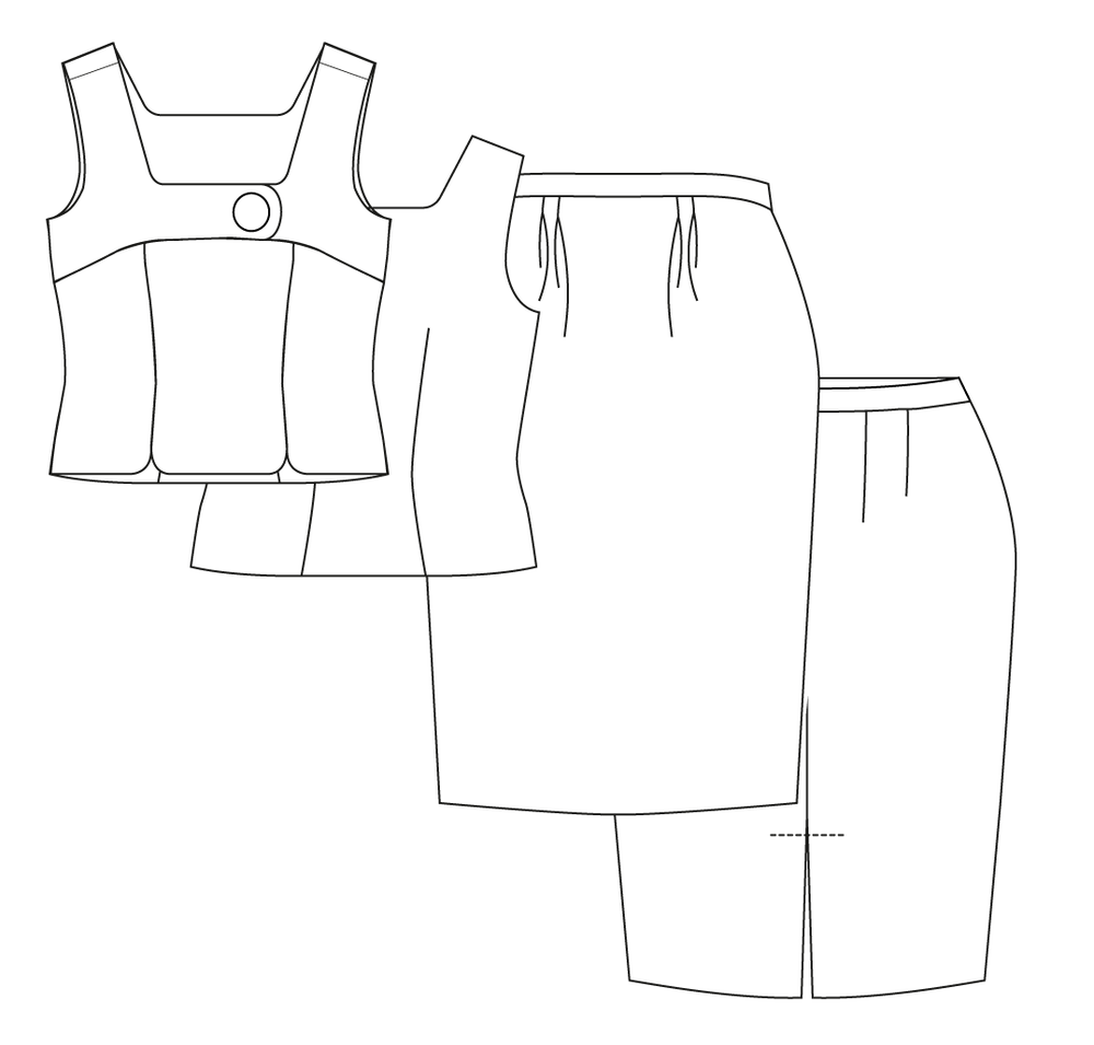 Malmo Skirt & Top
