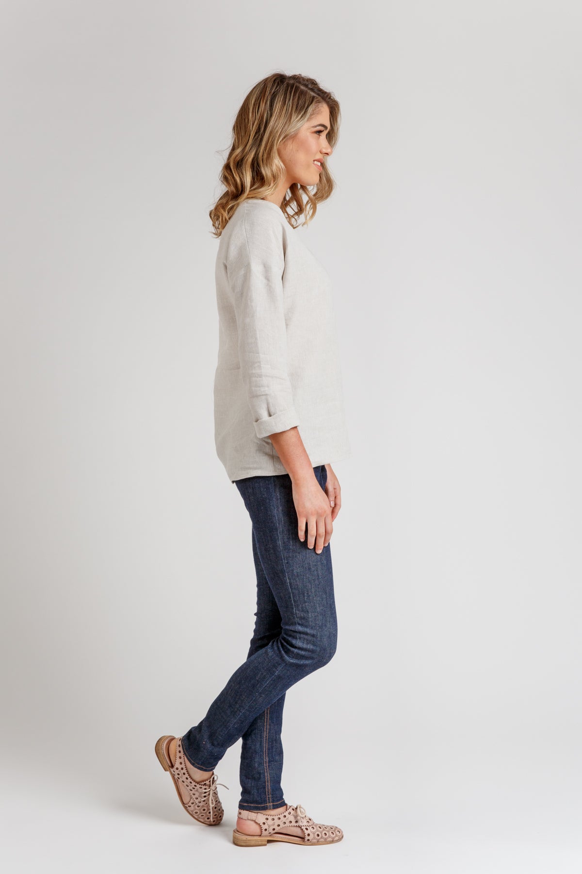 Olive Dress & Blouse