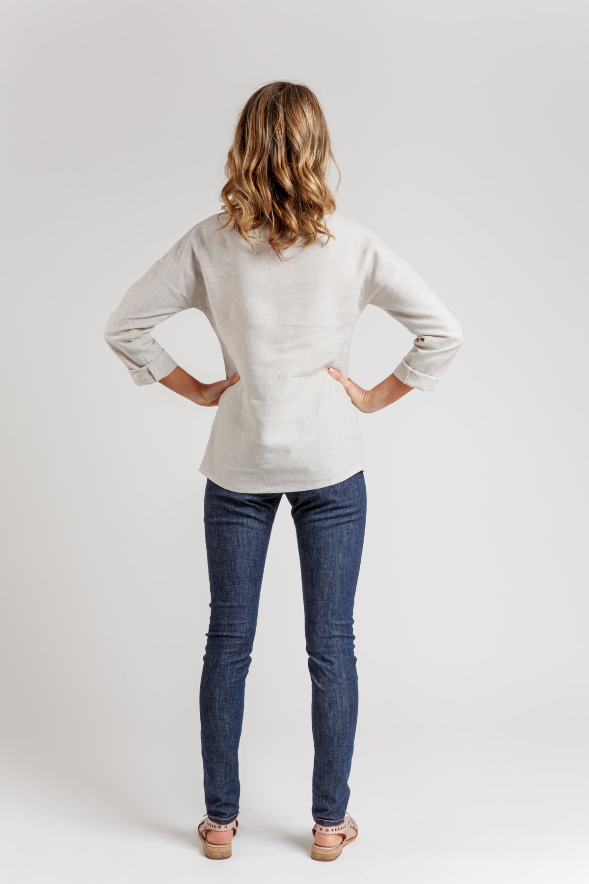 Olive Dress & Blouse