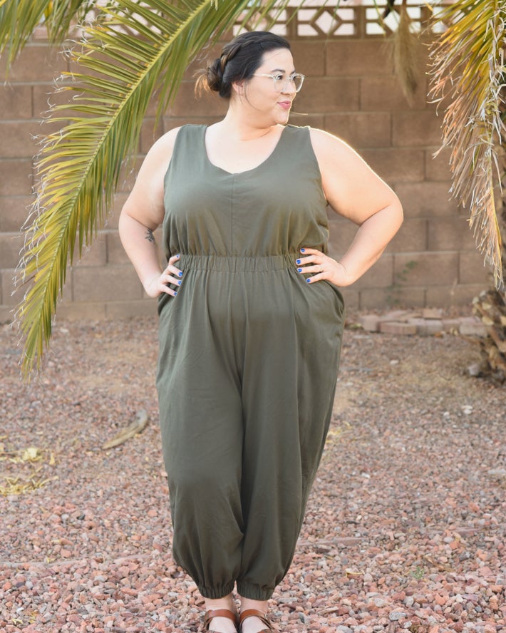 Nova jumpsuit (sizes 14 - 30)