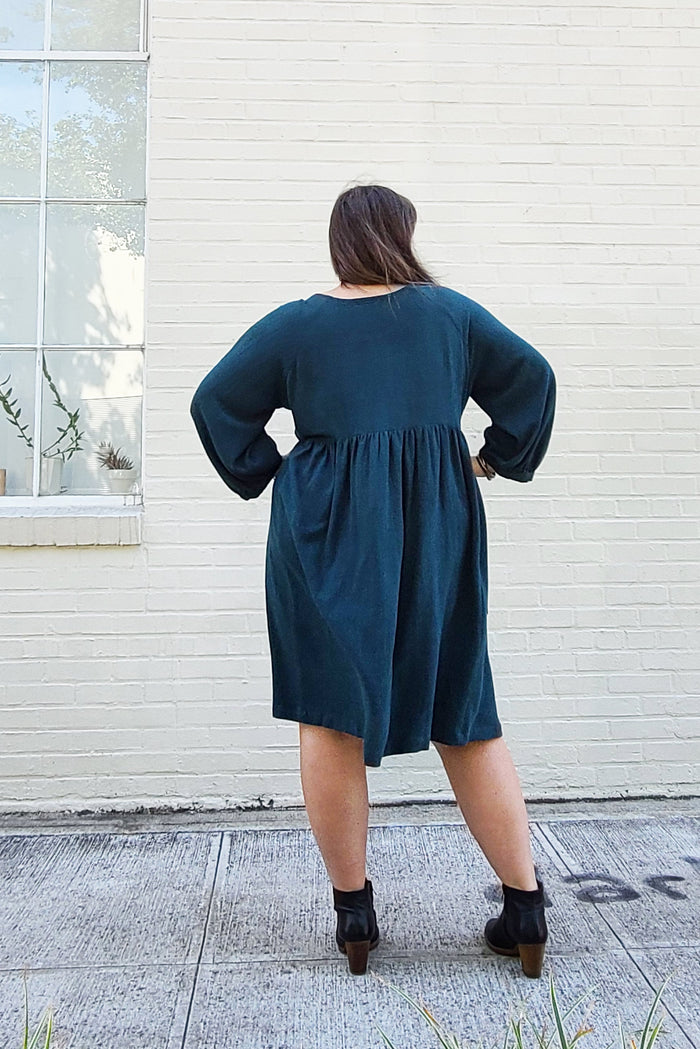 Romey Gathered Dress & Top (sizes 16 - 34)