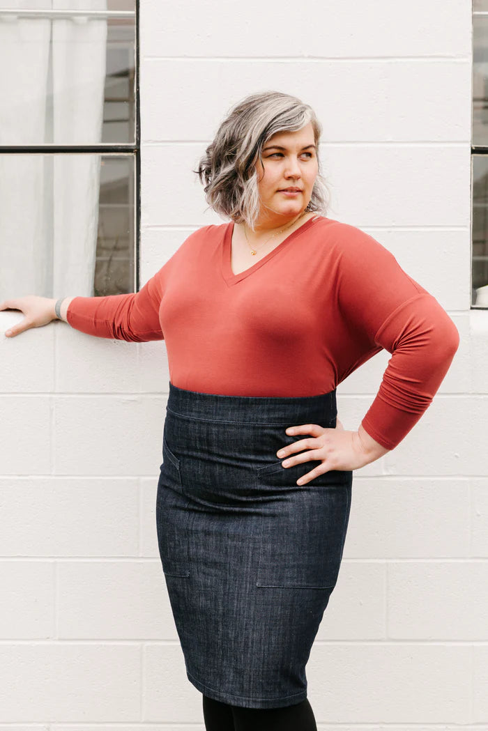 Alberta Street Pencil Skirt