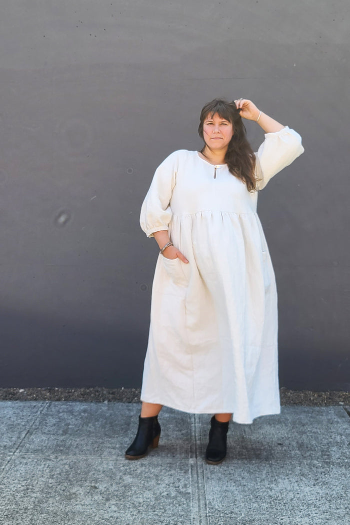 Romey Gathered Dress & Top (sizes 16 - 34)
