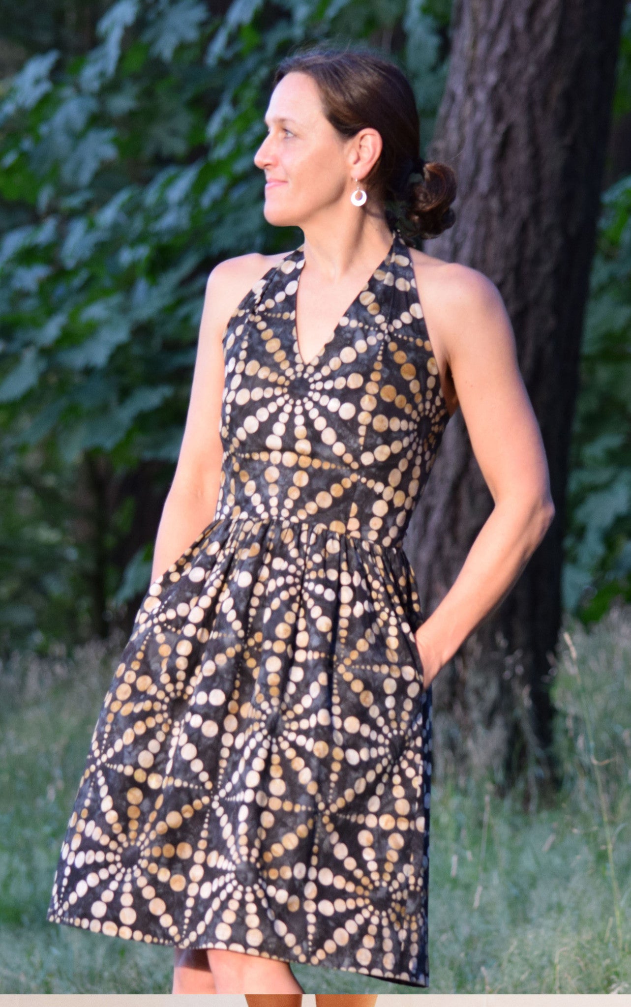 Rose City Halter Dress
