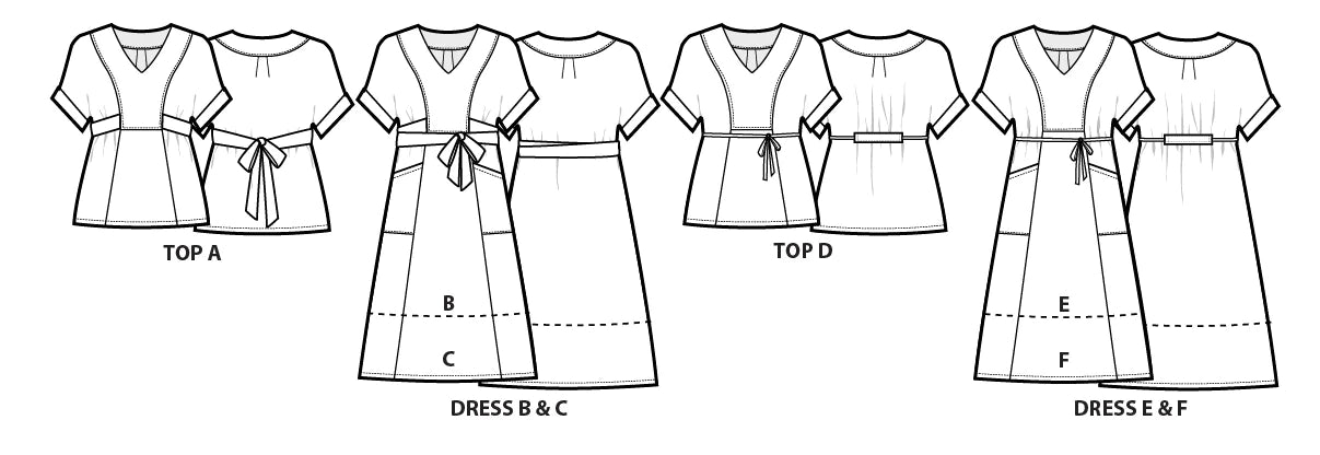 Tea House Dress & Top